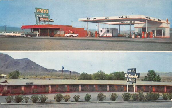 Baker California Pike's Restaurant, Service Station & Motel, PC U21922