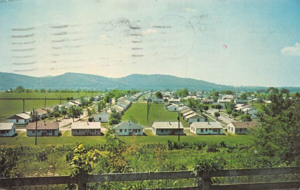 Waverly Ohio Bristol Village Retirement Homes, Chrome, Vintage Postcard U22670