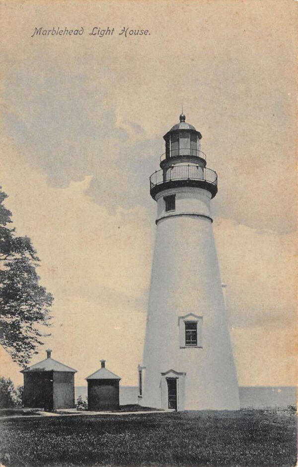 Marblehead Ohio Marblehead Lighthouse Vintage Postcard AA99159