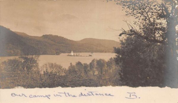 Bradford New York Scenic View Real Photo Vintage Postcard AA99336